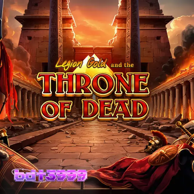 Legion Gold and the Throne of Dead slot game interface